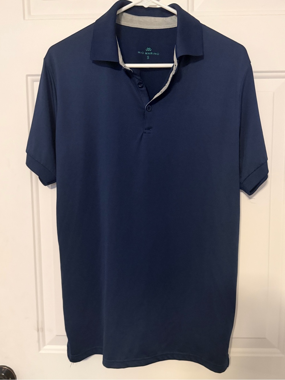 Mio Marino Men's Classic Navy Polo